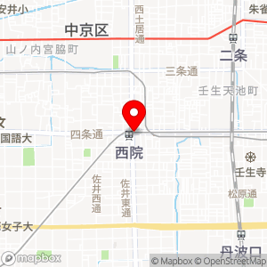 アズナス 西院2号の地図