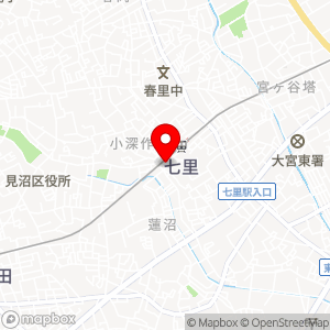 ローソン 七里駅前の地図