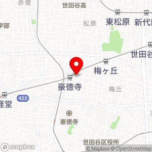 三井のリパーク 豪徳寺1丁目第2の地図