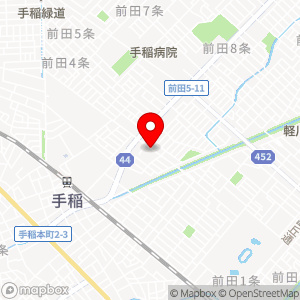 三井のリパーク 札幌手稲前田の地図