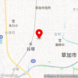 名鉄協商パーキング 草加谷塚の地図