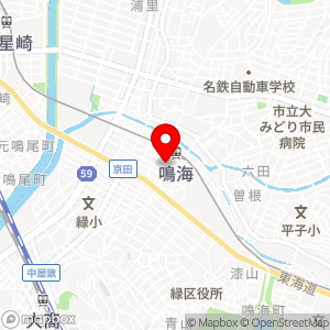 鳴海温泉の地図