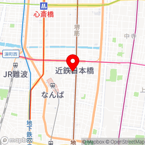 タイムズ 難波千日前の地図