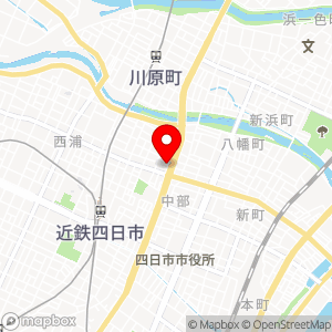 タイムズ 快活CLUB四日市西新地店の地図
