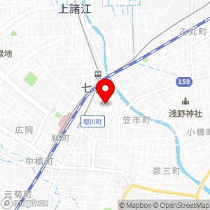 名鉄協商パーキング 金沢堀川町中第4の地図