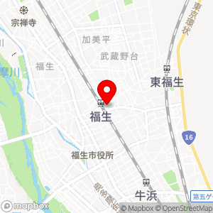 ファミリーマート 福生駅前店の地図