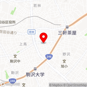 エコロパーク ディム三軒茶屋の地図