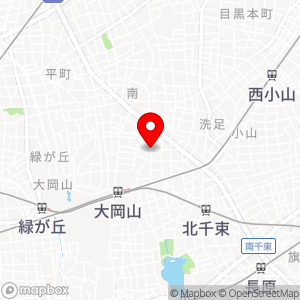 三井のリパーク 大田北千束1丁目の地図