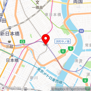GSパーク 日本橋人形町の地図