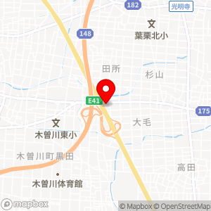 ローソン 一宮木曽川インター店の地図