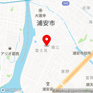 白クマ 大三角通り店の地図