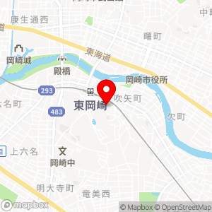 名鉄協商パーキング 東岡崎駅東第2の地図