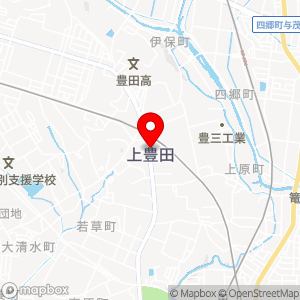 名鉄協商パーキング 上豊田の地図