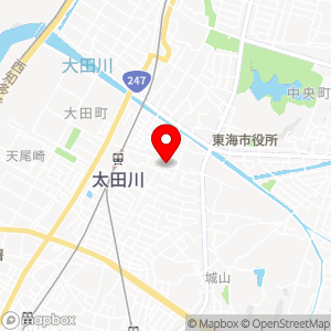 名鉄協商パーキング 太田川駅東の地図