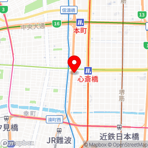 タイムズ 西心斎橋1丁目第2の地図