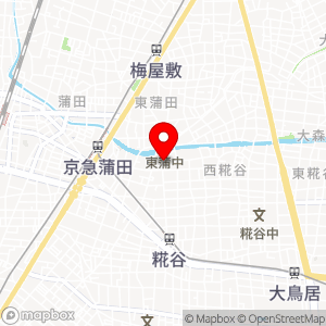 三井のリパーク 西糀谷1丁目の地図