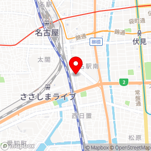 ローソン 中日美容専門学校店の地図
