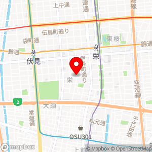 トラストパーク 【クレジット利用可】栄3丁目第2の地図