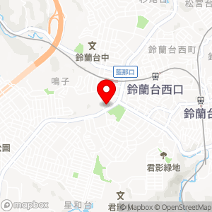 コープこうべ 西鈴蘭台の地図