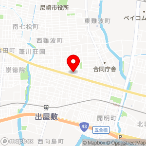 ファミリーマート 尼崎東難波町店の地図