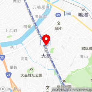 名鉄協商パーキング 大高駅東第2の地図