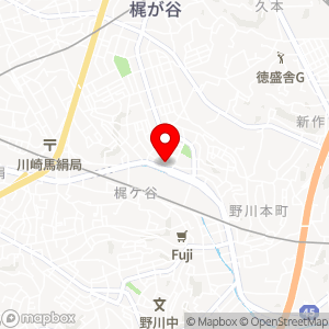 ローソン 川崎梶ケ谷五丁目店の地図