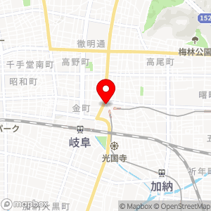 ファミリーマート 名鉄岐阜駅イクト店の地図