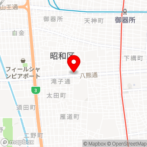 名鉄協商パーキング 滝子第5の地図