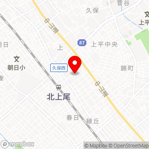 マミーマート 生鮮市場TOP北上尾店の地図