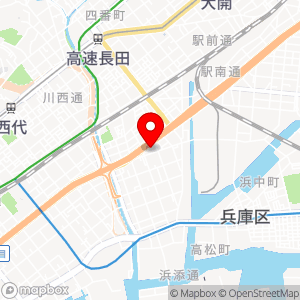ファミリーマート 長田東尻池店の地図