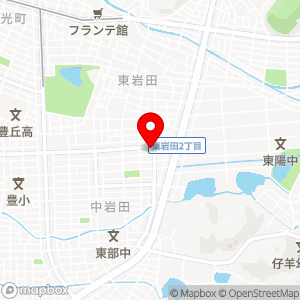 ニューライフフジ 岩田店の地図