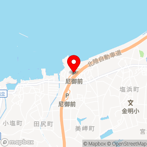 尼御前ＳＡ(下)の地図
