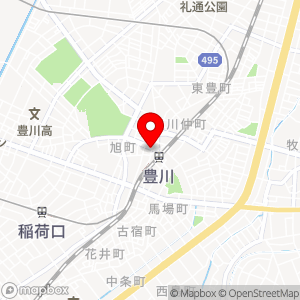 ミニストップ 豊川稲荷店の地図