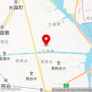 ライフ 大森南店の地図