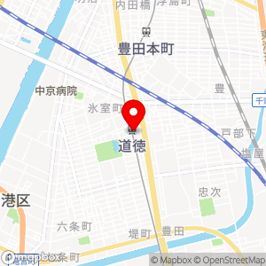 名鉄協商パーキング 道徳駅前の地図