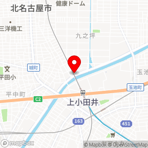 名鉄協商パーキング 上小田井駅北の地図