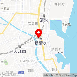 名鉄協商パーキング 清水巴町の地図
