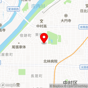 名鉄協商パーキング 東宿町の地図