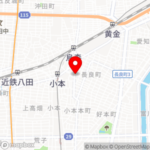 名鉄協商パーキング 中川松葉町5丁目の地図