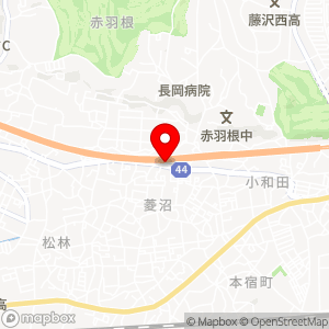 ファミリーマート 茅ヶ崎赤羽根店の地図