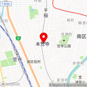 名鉄協商パーキング 本笠寺第3の地図