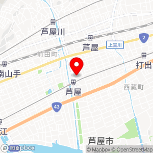 GSパーク 阪神芦屋の地図