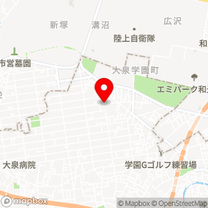 ファミリーマート 大泉長久保通り店の地図