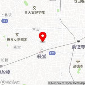 小田急パーキング 宮坂3丁目第1の地図