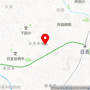 タイムズ 日吉本町2丁目の地図
