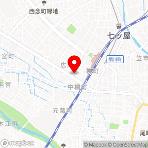 名鉄協商パーキング 金沢中橋町の地図