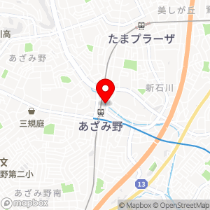ナビパーク あざみ野第3の地図
