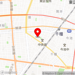 三井のリパーク 新栄第17の地図