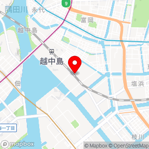 タイムズ 越中島の地図