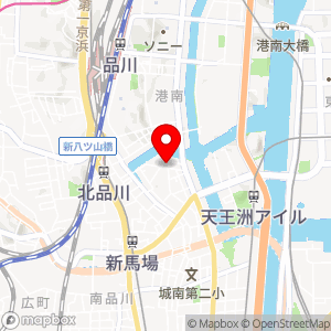 まいばすけっと 東品川1丁目店の地図